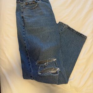 Abercrombie & Fitch Baggy Low Rise Jeans